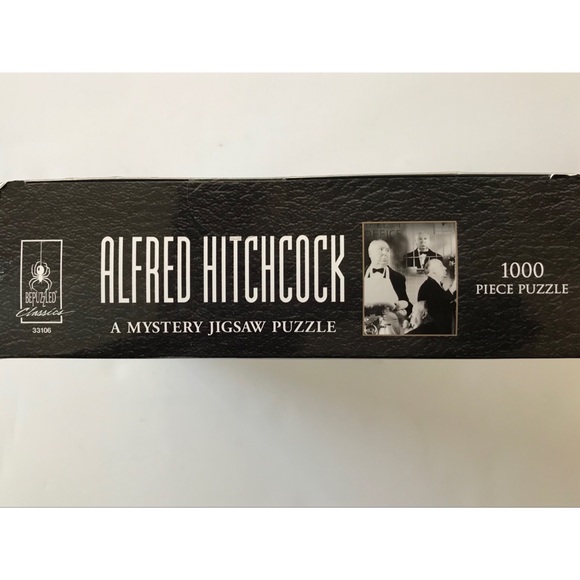 Alfred Hitchcock Mystery 1000 Piece Jigsaw Puzzle 23” x 29” - Picture 5 of 5